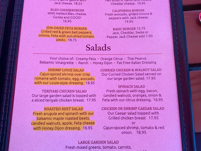 Walnut Avenue Cafe menu — From the Griddle, Omelets, Walnut Breakfasts, Oatmeal