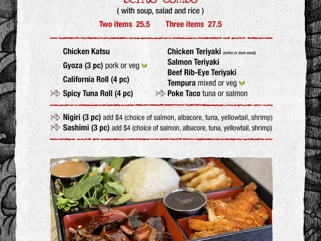 Sushi Confidential Campbell menu page 4