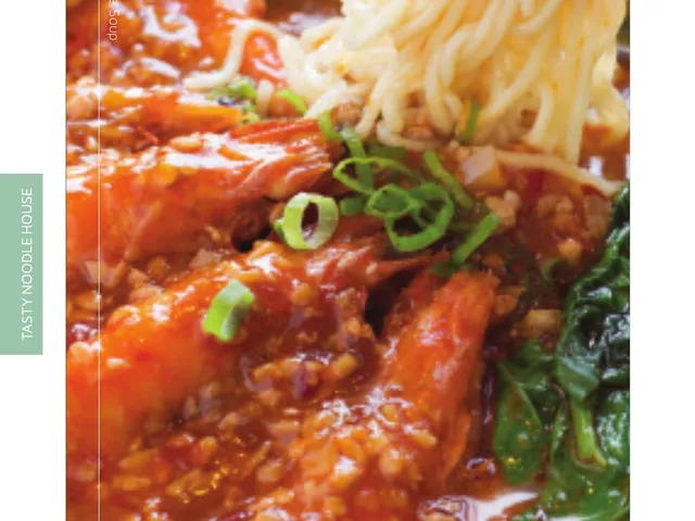 Tasty Noodle House complete menu page 6, noodle soups