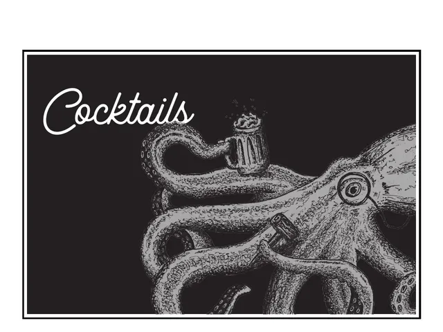 Cover of the Watershed cocktail menu
