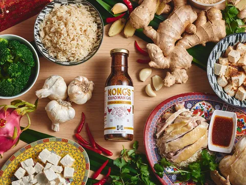 Khao man gai chicken and rice from Nong's Khao Man Gai