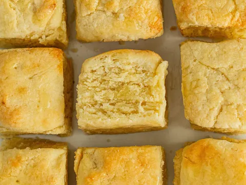 Fresh-baked buttermilk biscuits at Callie's Hot Little Biscuit