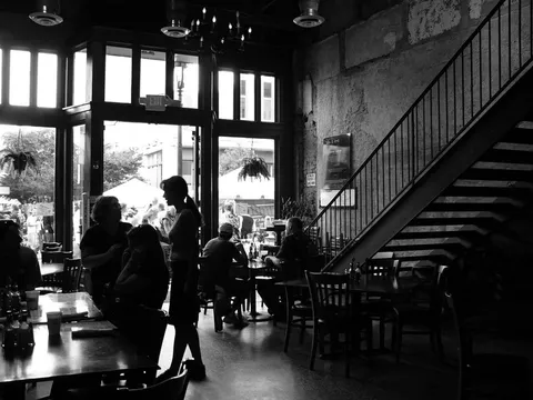 Dining room at The Big Easy