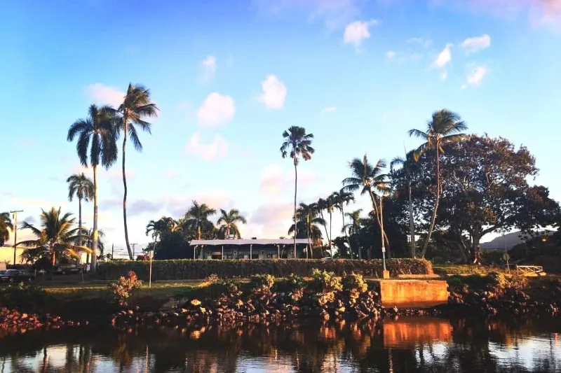 Exterior of Haleiwa Joe's in Haleiwa