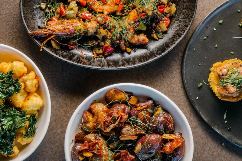 Shared plates from ORO Restaurant and Lounge