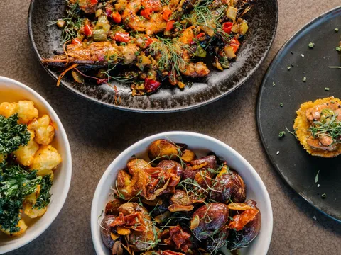 Shared plates from ORO Restaurant and Lounge