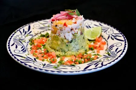 A ceviche dish from Torero's