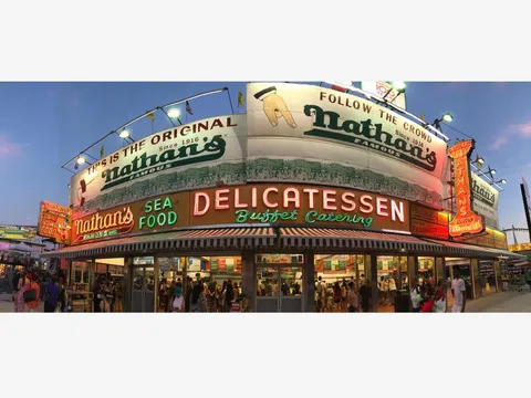 Nathan's Famous restaurant photo