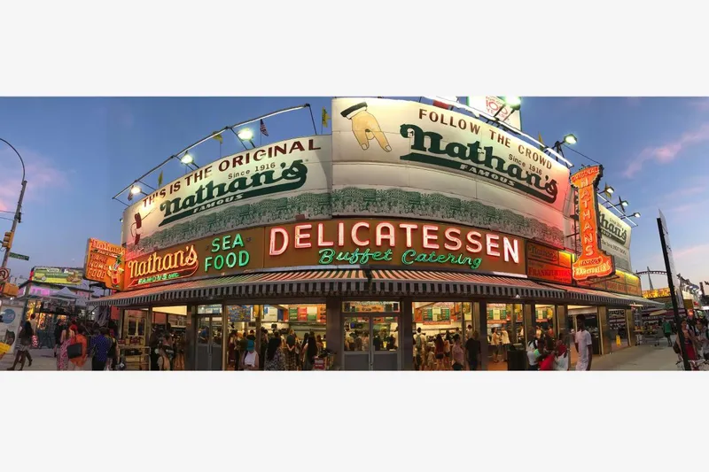 Nathan's Famous restaurant photo