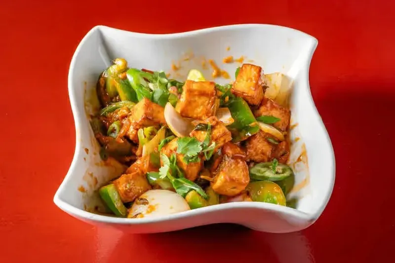 Gaia Masala & Burger showcase dish from the official website
