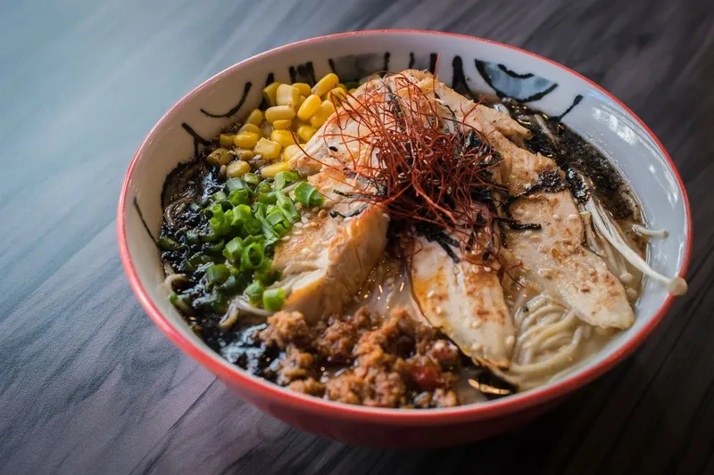 Signature ramen from Tiger + Lily