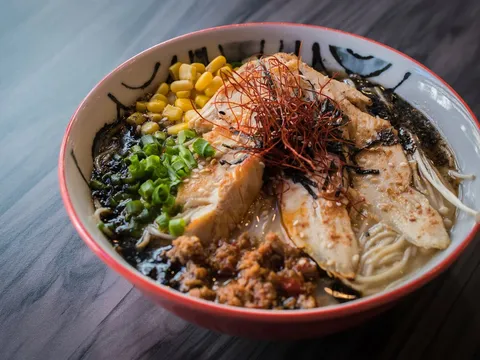 Signature ramen from Tiger + Lily