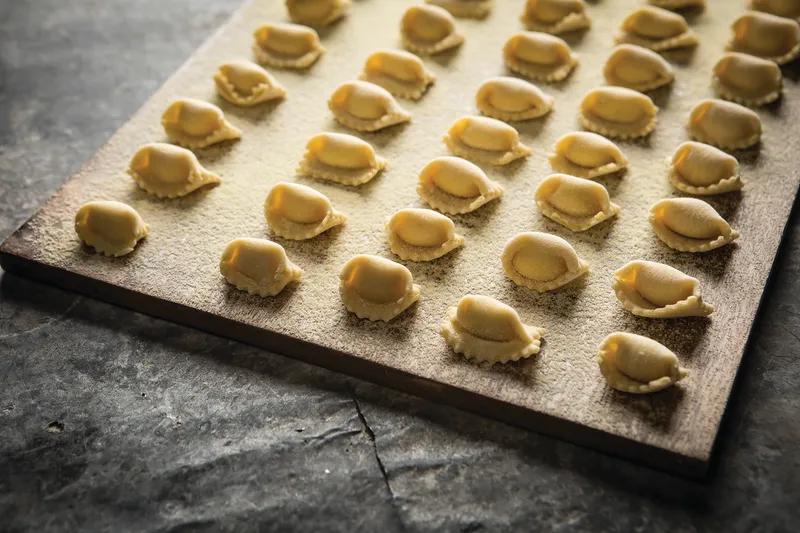 Fresh pasta dish at Cento in Madison