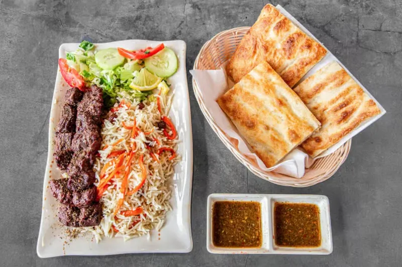 Afghan Kebab House platter from the official gallery