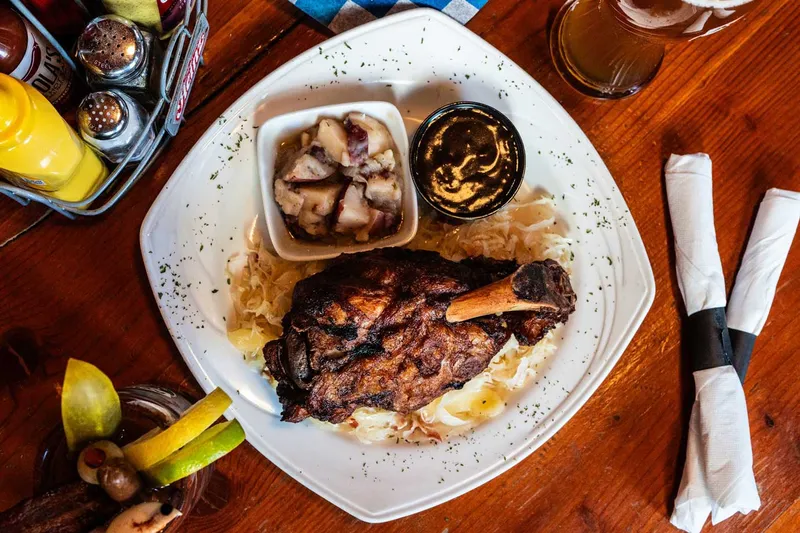 German food at Hessen Haus in Des Moines