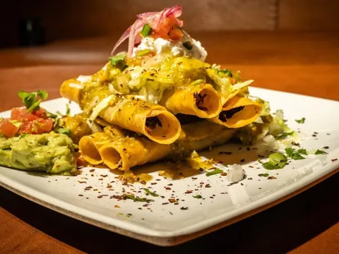 Taquitos from Los Panchos Mexican Restaurant