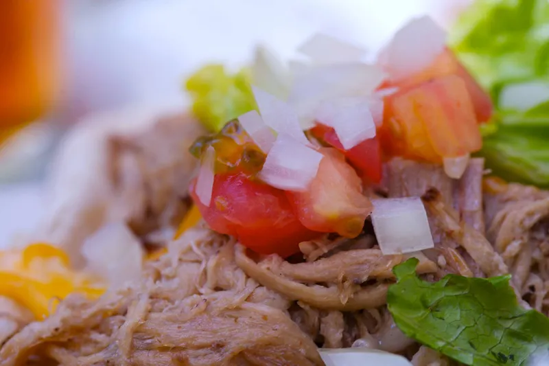 Traditional Hawaiian food spread at Helena's Hawaiian Food