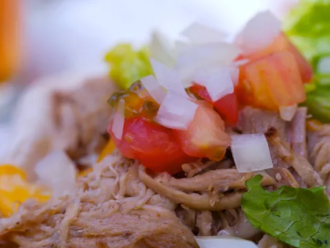 Traditional Hawaiian food spread at Helena's Hawaiian Food