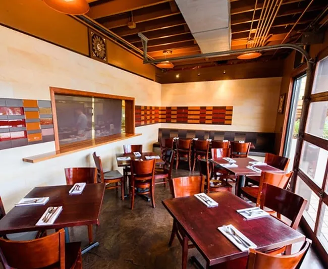 The Mole Room dining space at Nuestra Cocina in Portland