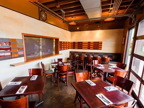 The Mole Room dining space at Nuestra Cocina in Portland
