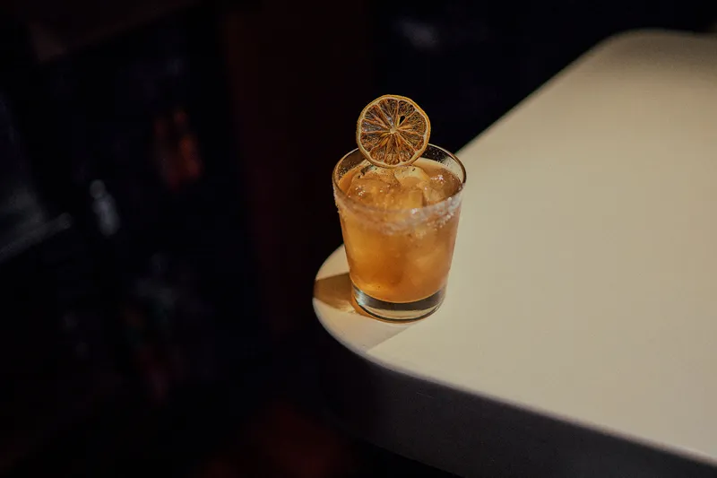 Cocktail and dining at Red Feather Lounge in Boise