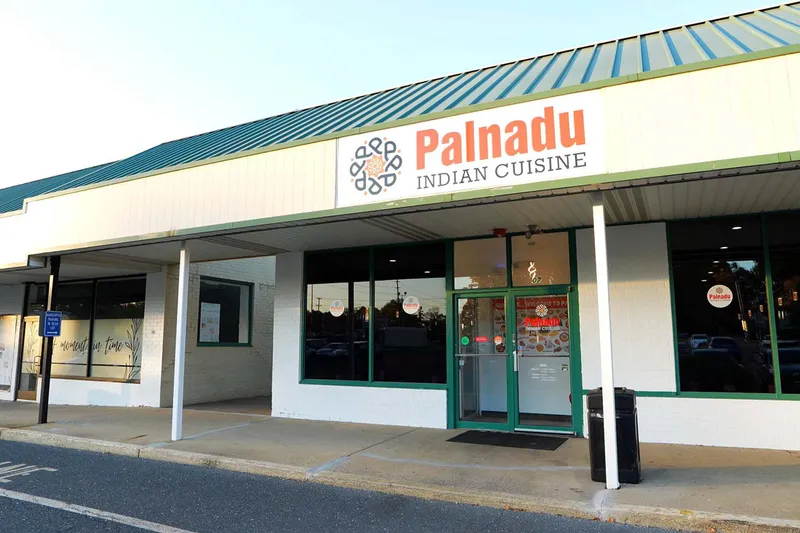 Palnadu Indian Cuisine's storefront on Greentree Road in Cherry Hill