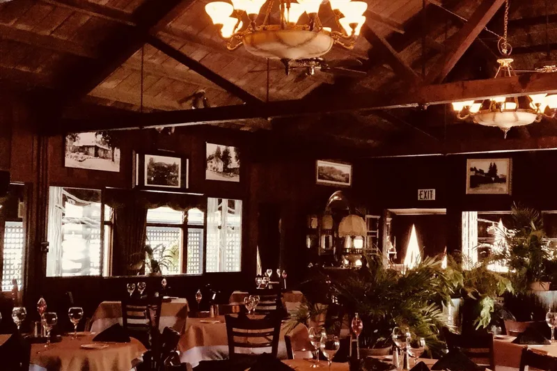 Dining room at Scopazzi's Restaurant & Lounge in Boulder Creek