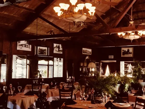 Dining room at Scopazzi's Restaurant & Lounge in Boulder Creek