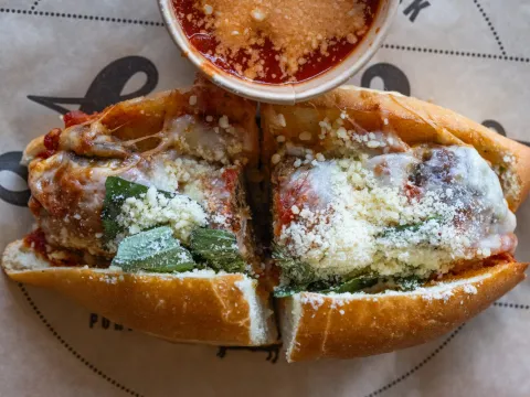 Sandwiches at Lardo Hawthorne