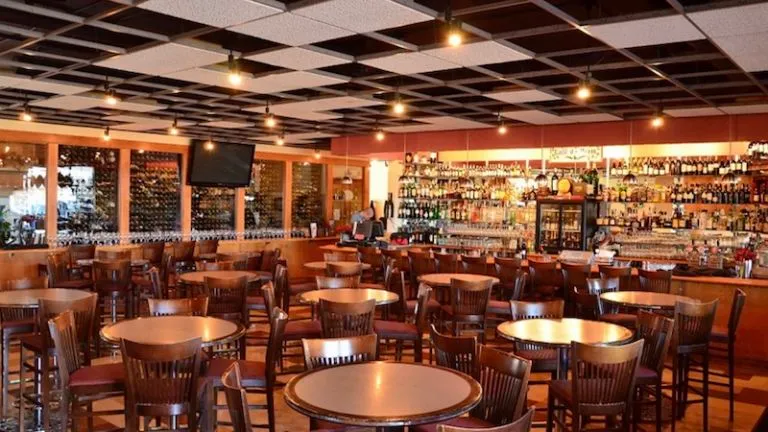 Dining room at Lavelle's Bistro in Fairbanks