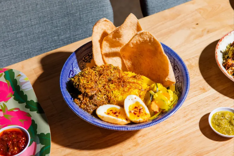 Beef rendang from Gado Gado