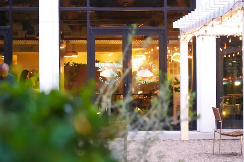 Storefront of Veracruz All Natural in downtown Austin