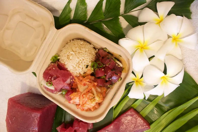 Poke bowl at Da Poke Shack