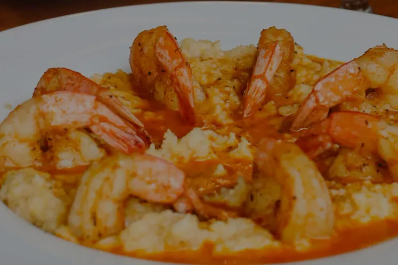 Shrimp and grits at Nola's Creole and Cocktails