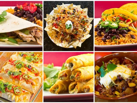 Assorted dishes from Spiral Japanese Restaurant