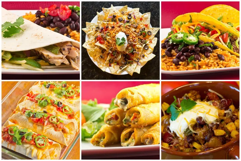 Assorted dishes from Spiral Japanese Restaurant